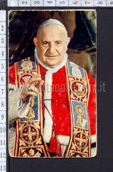 Collezionismo di santini di Papi Pontefici santo padre